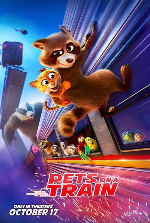 دانلود انیمیشن Pets on a Train 2025 با زیرنویس فارسی چسبیده